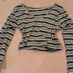 Stripped long sleeve